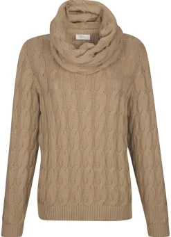 Damen Mona Pullover|Basics<Pullover mit Loop und mit Kaschmir