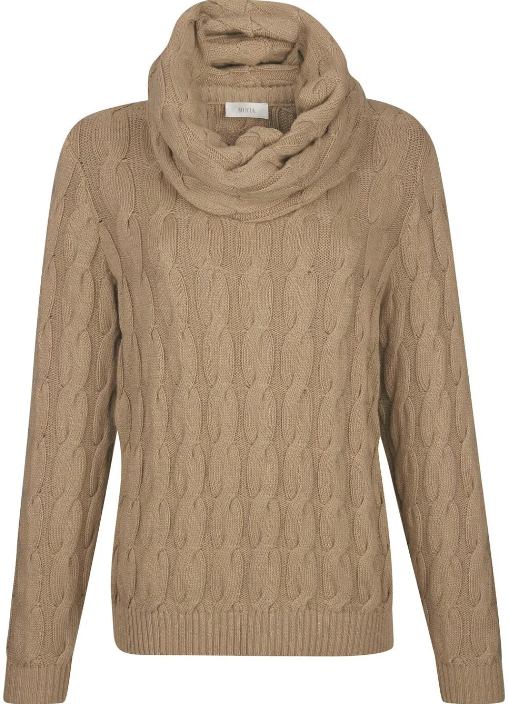 Damen Mona Pullover|Basics<Pullover mit Loop und mit Kaschmir