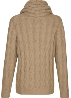 Damen Mona Pullover|Basics<Pullover mit Loop und mit Kaschmir