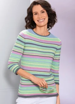 Damen Mona Pullover<Pullover mit recycelter Baumwolle