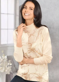 Damen Mona Abendmode|Pullover<Pullover mit Schurwolle