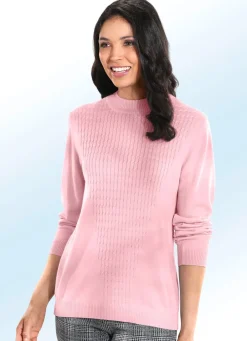 Damen Mona Pullover|Basics<Pullover mit Schurwolle