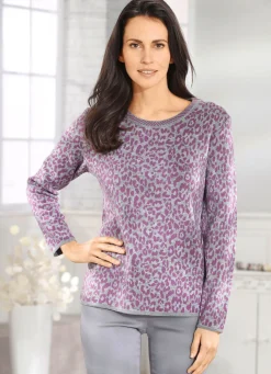 Damen Mona Pullover<Pullover mit Schurwolle