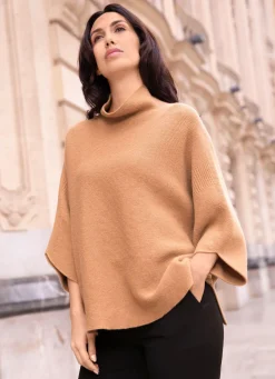 Damen Mona Basics|Pullover<Pullover mit Schurwolle und Kaschmir
