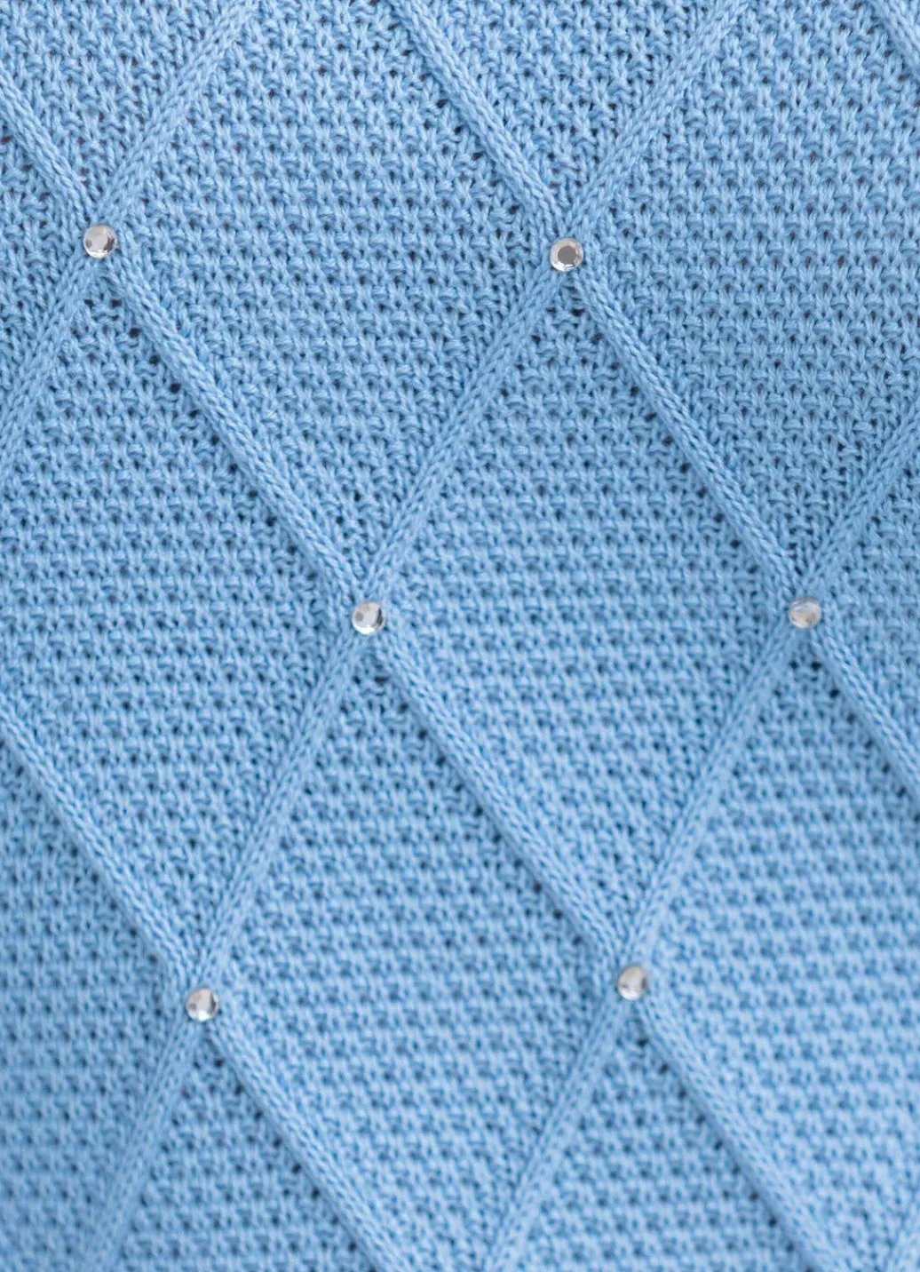 Damen Mona Abendmode|Basics<Pullover mit Strasszier