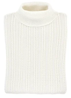 Damen Mona Pullover|Basics<Pullover mit streckender Struktur