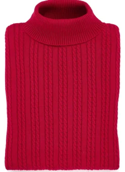Damen Mona Pullover|Basics<Pullover mit streckender Struktur