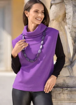 Pullunder in Feinstrick Damen Pullunder|Basics