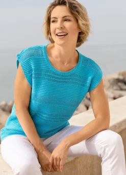 Pullunder in Mustermix Damen Pullunder|Pullover