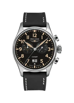 Online Quartz-Chronograph der Serie "Iron Annie Cockpit" Herren Quarzuhren|Chronographen