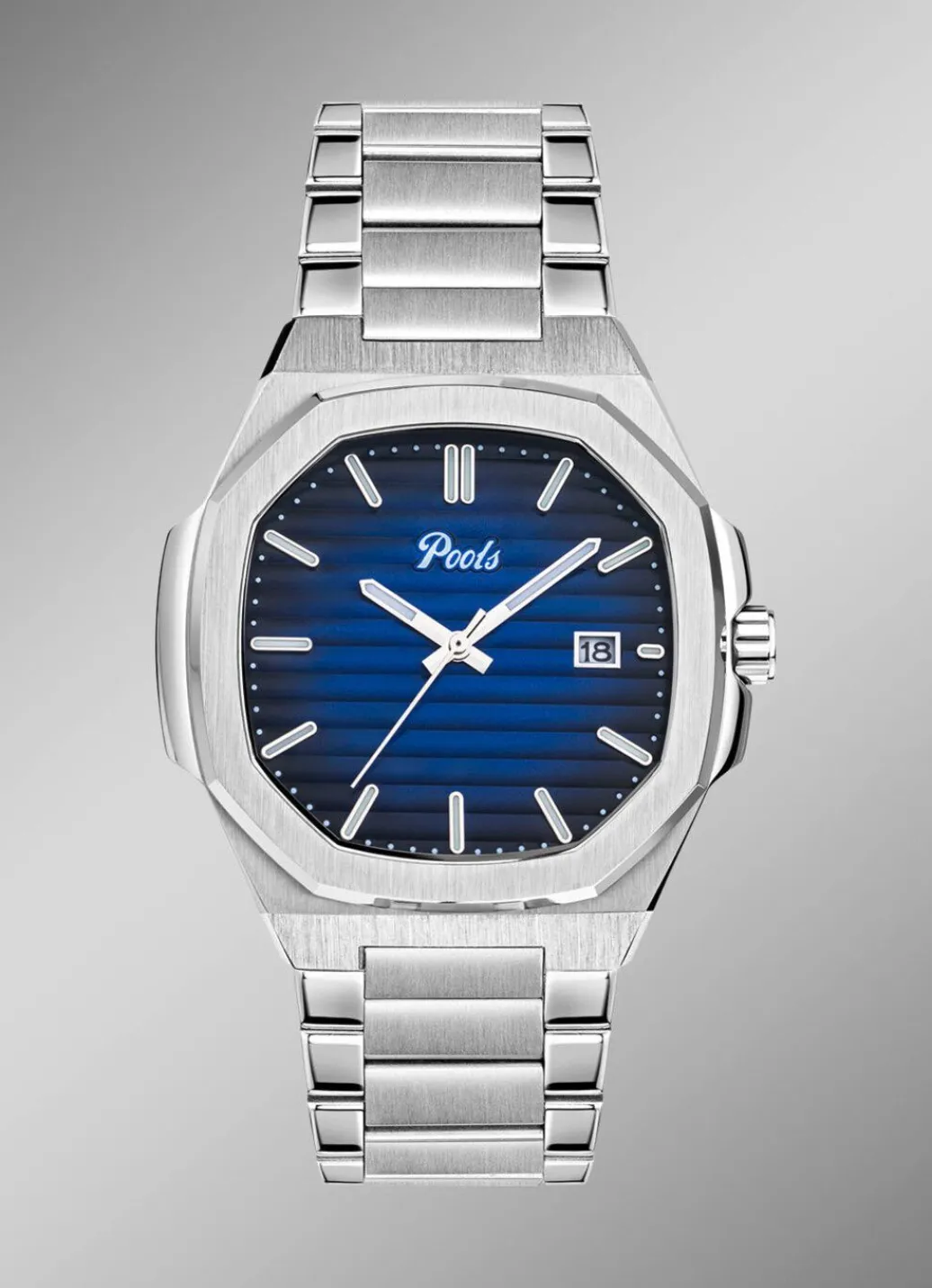 Outlet Quartz-Herrenuhr aus Edelstahl Herren Quarzuhren