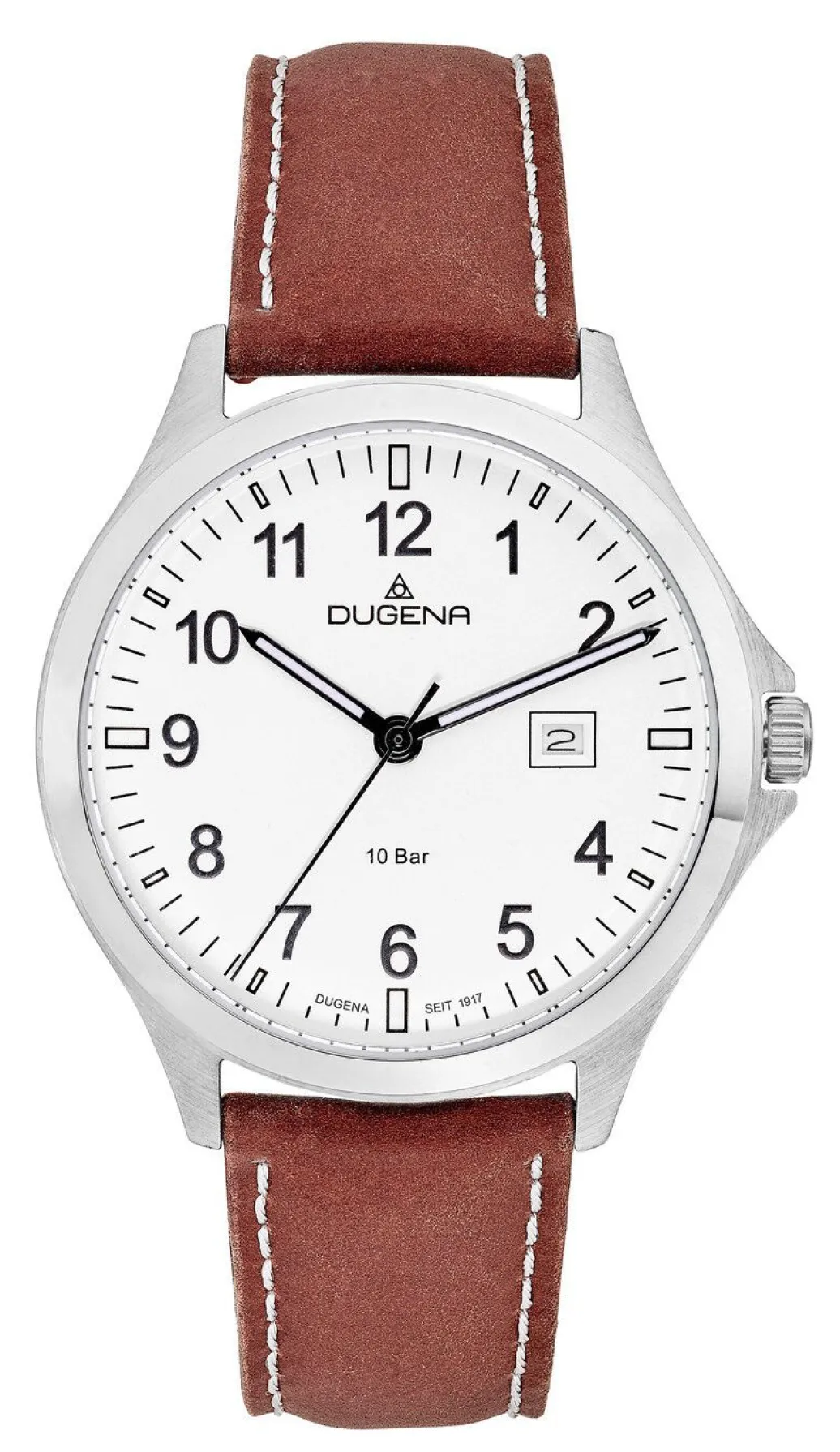 Best Quartz-Herrenuhr mit Edelstahlgehäuse Herren Quarzuhren