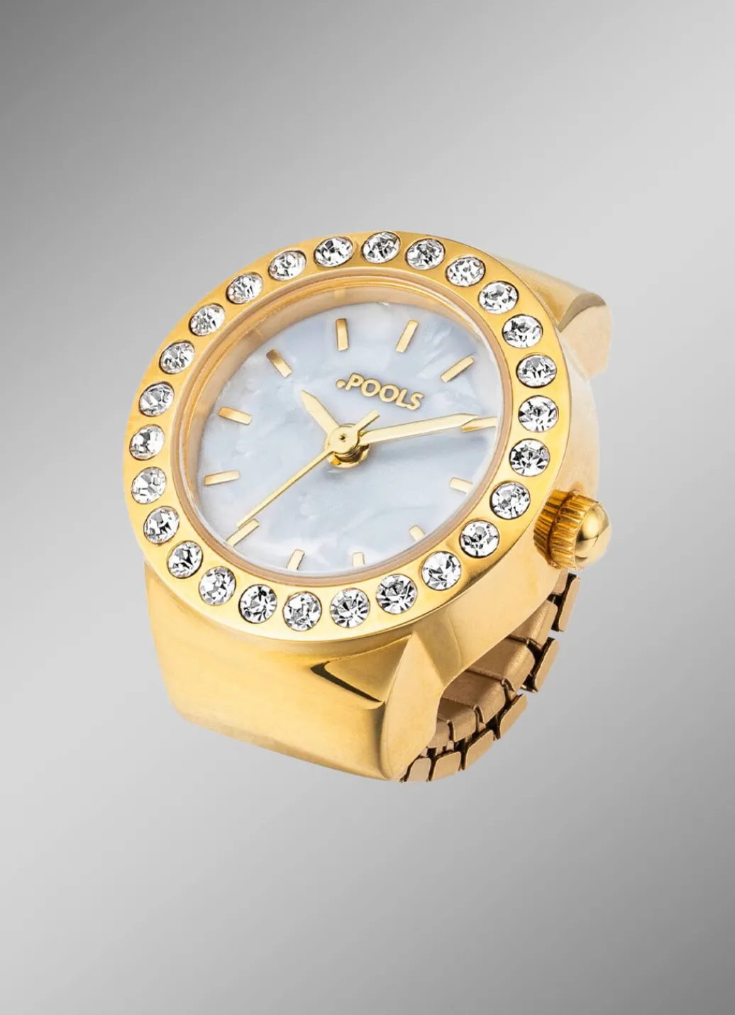 Sale Quartz-Ringuhr Damen Ringe|Modeschmuck