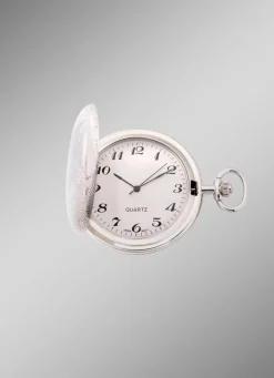 Best Quartz-Taschenuhr mit Metallgehäuse Herren Quarzuhren