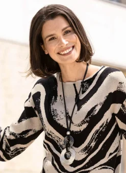 Online 2-reihige Halskette mit AnhÀnger Damen Modeschmuck|Halsketten