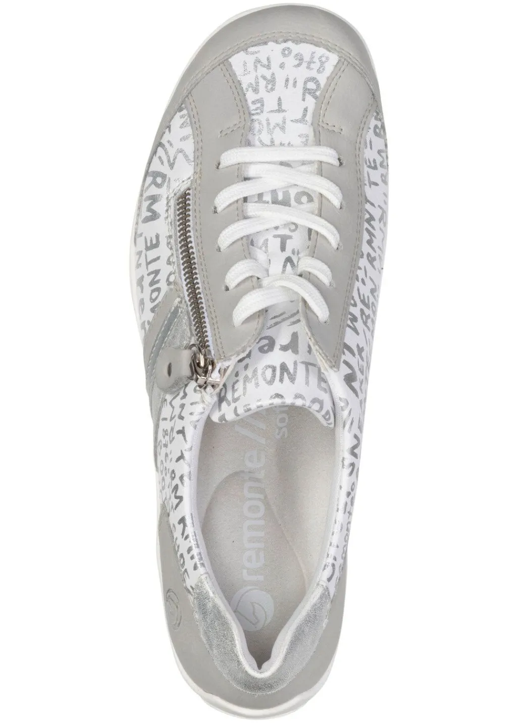 New Remonte, bequeme Damen-Sneaker, Weite G, mit herausnehmbarem Fußbett Damen Sneaker & Sportschuhe|Schnürschuhe