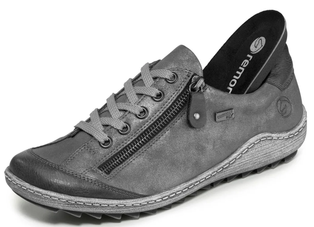 Best Remonte, bequeme Damen-Sneaker, Weite G, mit herausnehmbarem Fußbett Damen Sneaker & Sportschuhe|Schnürschuhe