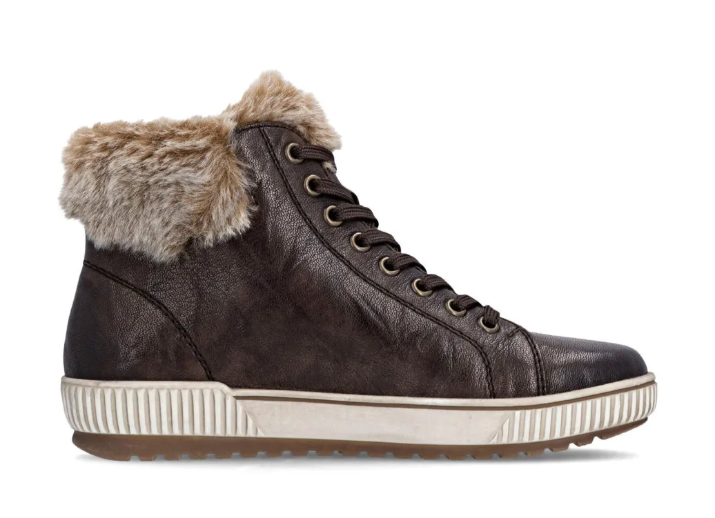 Sale Remonte, gefütterte Damen-Boots, Winterschuhe, Weite G, mit herausnehmbarem Fußbett Damen Winterschuhe|Stiefel & Stiefeletten