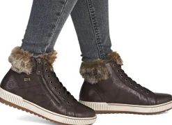 Sale Remonte, gefütterte Damen-Boots, Winterschuhe, Weite G, mit herausnehmbarem Fußbett Damen Winterschuhe|Stiefel & Stiefeletten