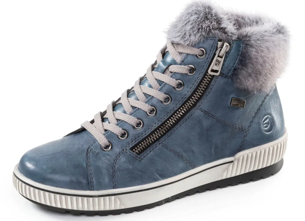 Sale Remonte, gefütterte Damen-Boots, Winterschuhe, Weite G, mit herausnehmbarem Fußbett Damen Winterschuhe|Stiefel & Stiefeletten