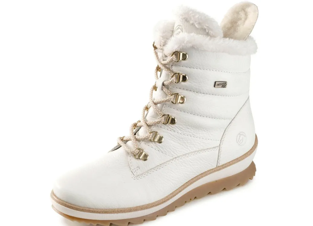 New Remonte, gefütterte Damen-Stiefeletten, Winterschuhe, Weite G, mit Lammwolle Damen Winterschuhe|Stiefel & Stiefeletten