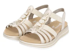 Outlet Remonte Riemchen-Sandale mit Metallschmuck Damen Sandalen