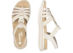 Outlet Remonte Riemchen-Sandale mit Metallschmuck Damen Sandalen