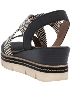 Sale Remonte Sandalette mit Flechtdurchzügen Damen Sandalen