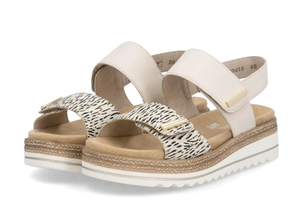 Online Remonte, schicke Damen-Sandalen, mit herausnehmbarem Fußbett Damen Sandalen