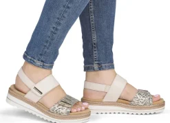 Online Remonte, schicke Damen-Sandalen, mit herausnehmbarem Fußbett Damen Sandalen