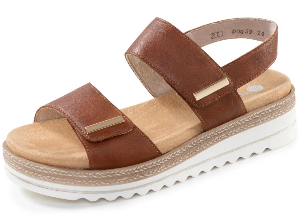 Clearance Remonte, schicke Damen-Sandalen, mit herausnehmbarem Fußbett Damen Sandalen