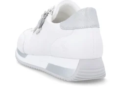 Online Remonte Schnür-Sneaker mit silberfarben schimmerndem Kontrast-Besatz Damen Schnürschuhe