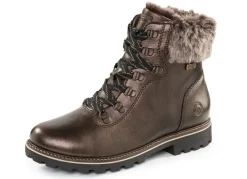 Clearance Remonte Schnür-Stiefelette mit Plüschkragen Damen Winterschuhe|Stiefel & Stiefeletten
