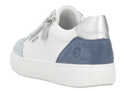 Discount Remonte Sneaker aus Nappa- und Veloursleder mit Metallic-Besatz Damen Sneaker & Sportschuhe|Schnürschuhe
