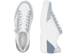 Discount Remonte Sneaker aus Nappa- und Veloursleder mit Metallic-Besatz Damen Sneaker & Sportschuhe|Schnürschuhe