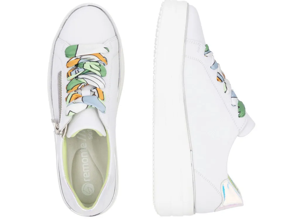 Hot Remonte Sneaker mit bunter Schnürung Damen Sneaker & Sportschuhe|Schnürschuhe