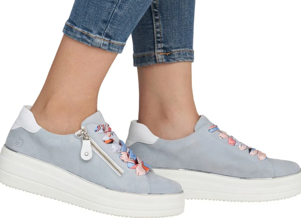 Best Remonte Sneaker mit bunter Schnürung Damen Sneaker & Sportschuhe|Schnürschuhe