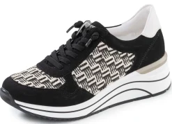 Outlet Remonte, sportliche Damen-Sneaker, Weite H, mit herausnehmbarem Fußbett Damen Sneaker & Sportschuhe|Schnürschuhe