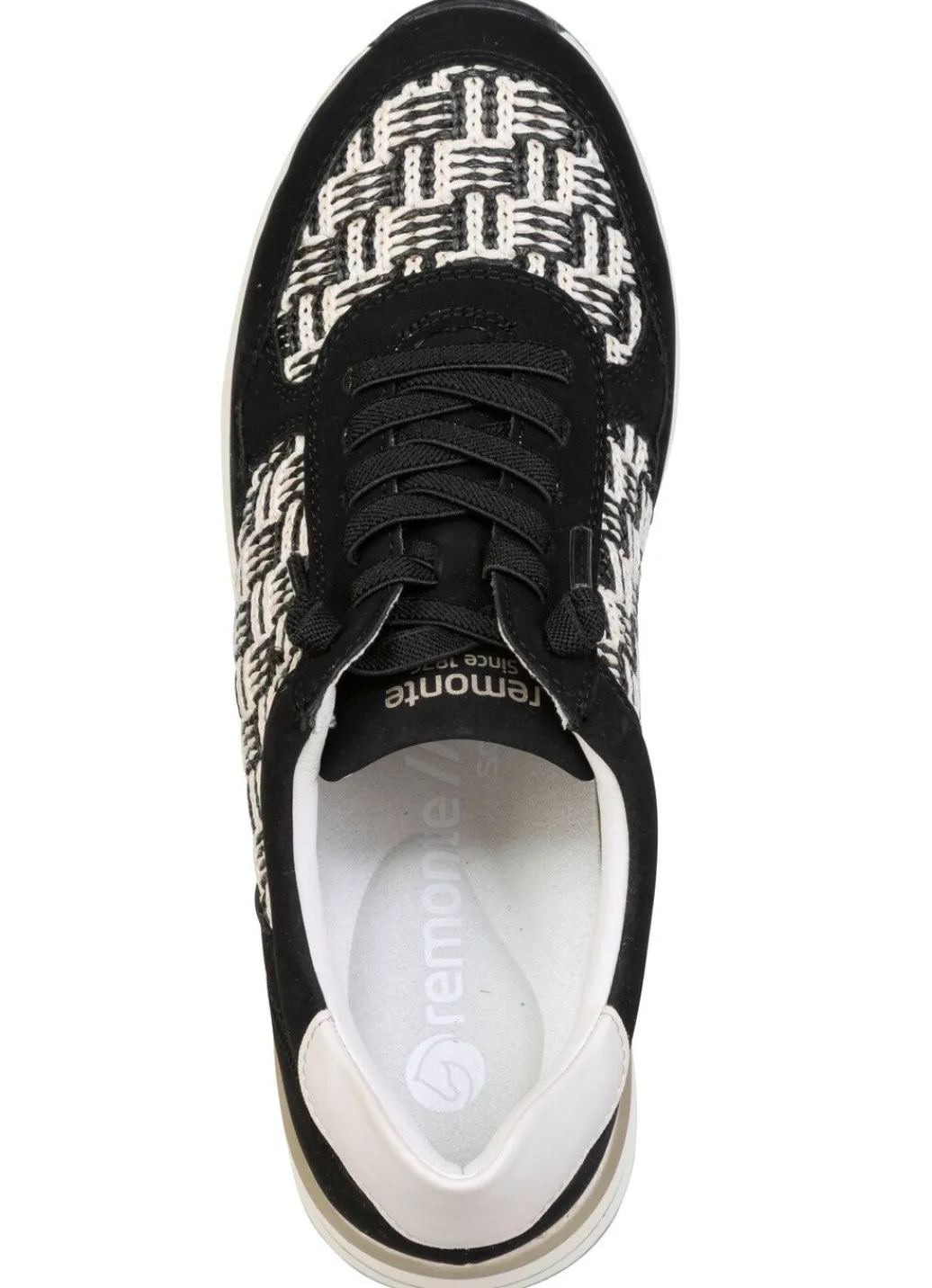 Outlet Remonte, sportliche Damen-Sneaker, Weite H, mit herausnehmbarem Fußbett Damen Sneaker & Sportschuhe|Schnürschuhe