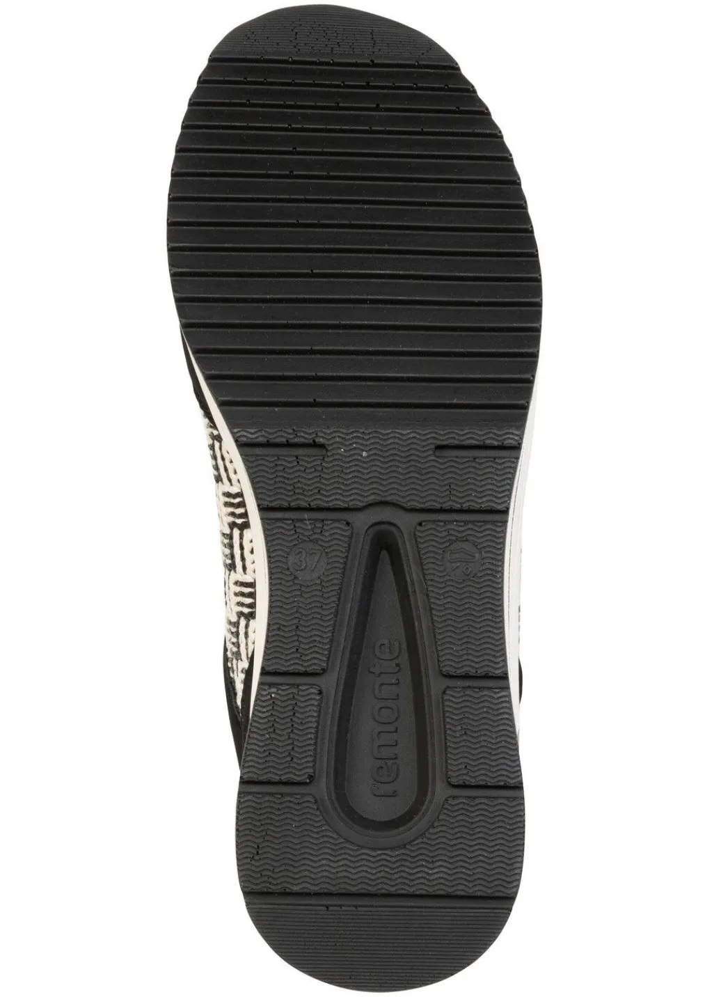 Outlet Remonte, sportliche Damen-Sneaker, Weite H, mit herausnehmbarem Fußbett Damen Sneaker & Sportschuhe|Schnürschuhe