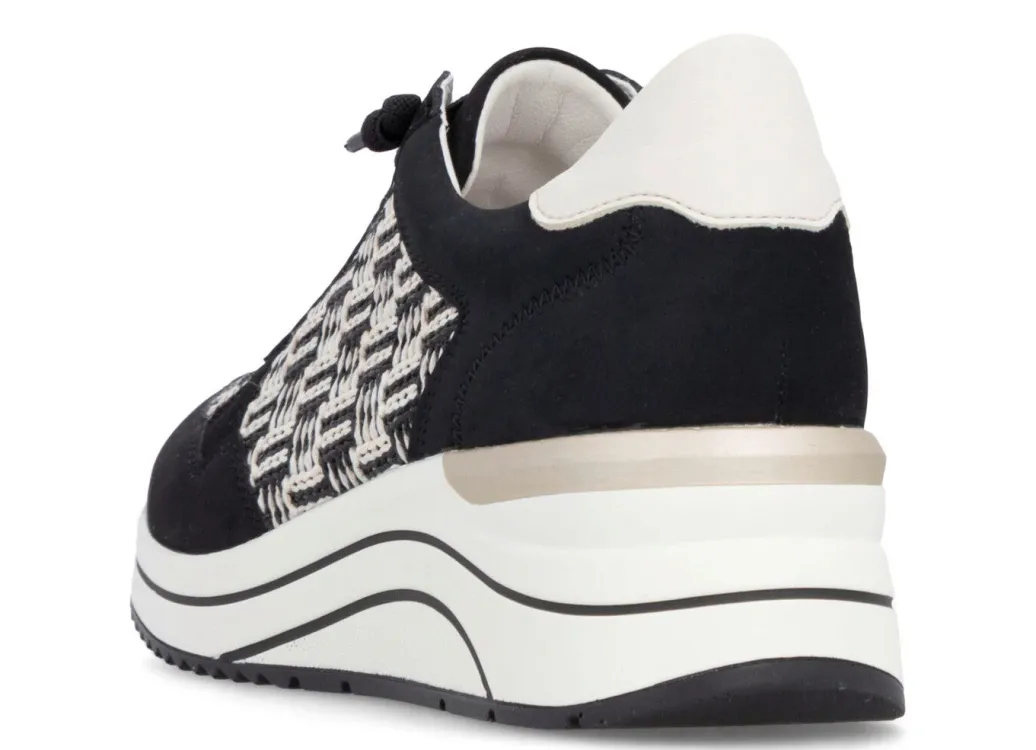 Outlet Remonte, sportliche Damen-Sneaker, Weite H, mit herausnehmbarem Fußbett Damen Sneaker & Sportschuhe|Schnürschuhe
