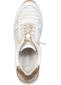 Discount Remonte, sportliche Damen-Sneaker, Weite H, mit herausnehmbarem Fußbett Damen Sneaker & Sportschuhe|Schnürschuhe