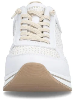 Discount Remonte, sportliche Damen-Sneaker, Weite H, mit herausnehmbarem Fußbett Damen Sneaker & Sportschuhe|Schnürschuhe