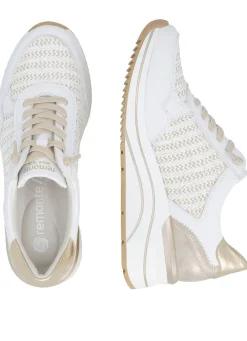 Discount Remonte, sportliche Damen-Sneaker, Weite H, mit herausnehmbarem Fußbett Damen Sneaker & Sportschuhe|Schnürschuhe
