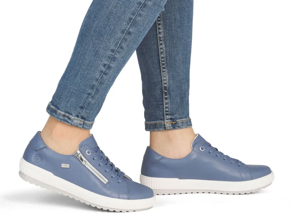 Hot Remonte, sportliche Damen-Sneaker, Weite G, mit herausnehmbarem Fußbett Damen Sneaker & Sportschuhe|Schnürschuhe