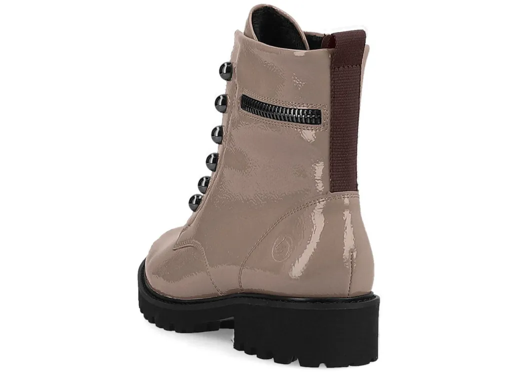 Online Remonte Stiefelette mit trendigen Zierketten in Schnür-Optik Damen Stiefel & Stiefeletten