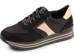Hot Remonte, trendige Damen-Sneaker, Weite G, mit herausnehmbarem Fußbett Damen Sneaker & Sportschuhe|Schnürschuhe