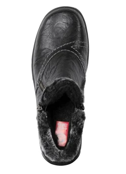 Online Rieker, gefütterte Damen-Boots, Winterschuhe, mit Reißverschluss Damen Winterschuhe|Stiefel & Stiefeletten