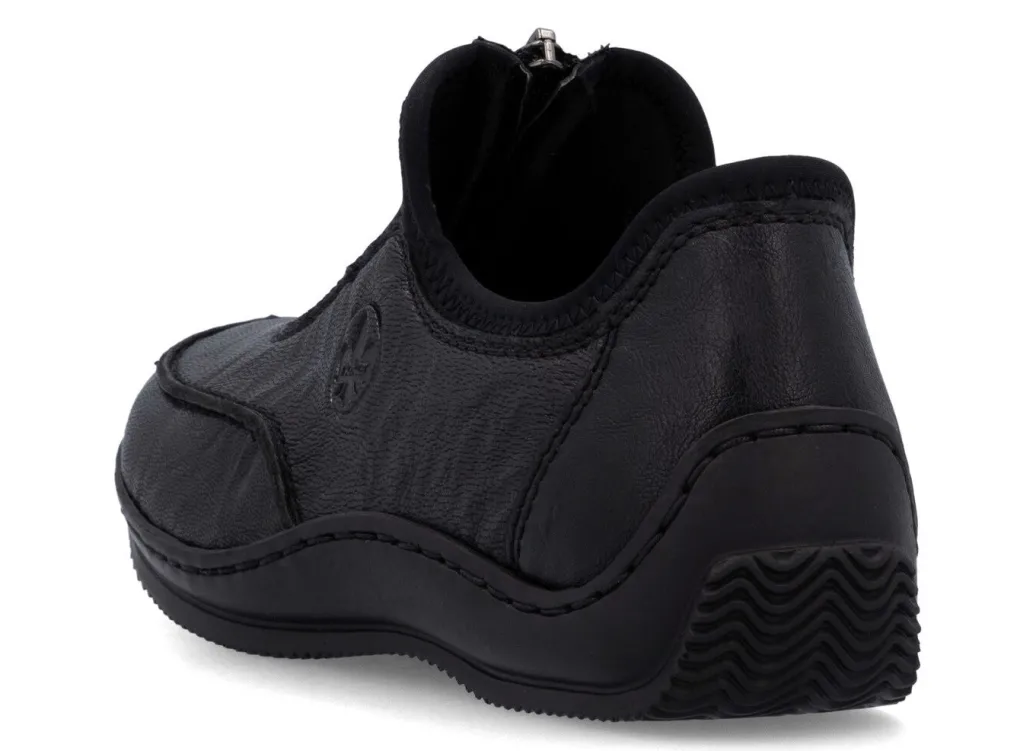 Best Rieker, klassische Damen-Slipper, mit Reißverschluss Damen Slipper
