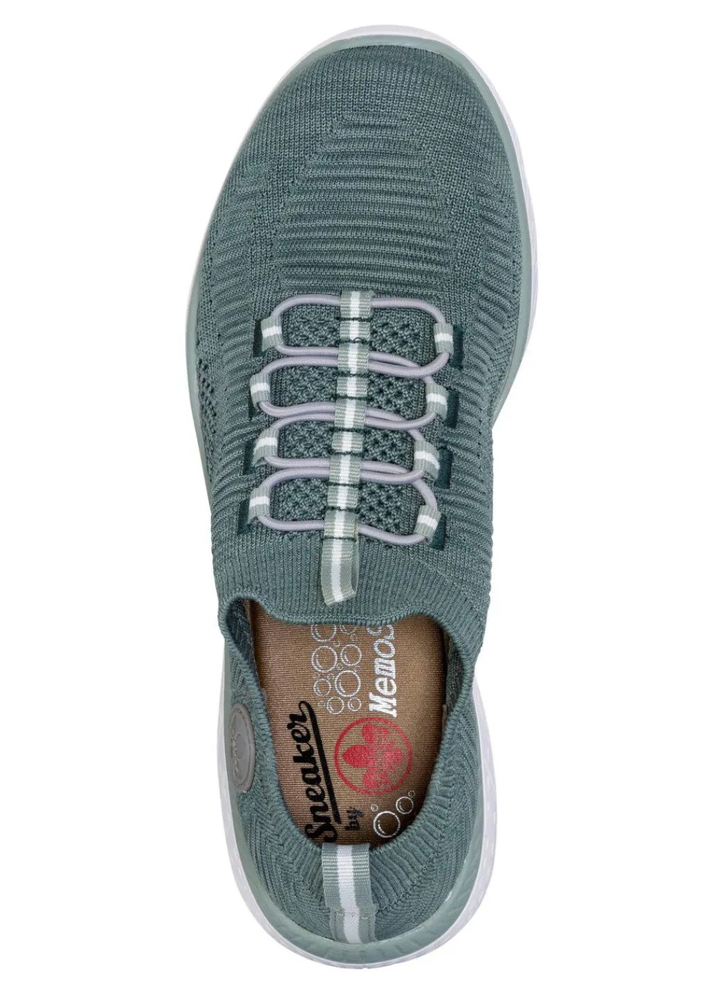 Outlet Rieker, leichte Damen-Sneaker, Weite G, mit MemoSoft-Textileinlage Damen Sneaker & Sportschuhe|Schnürschuhe